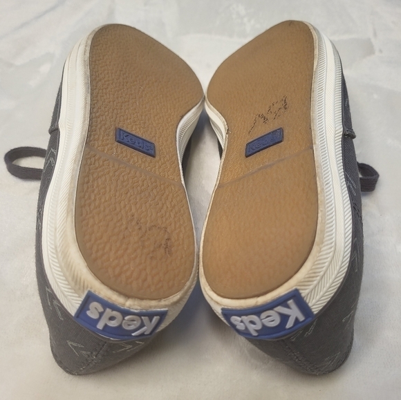 KEDS Sneakers. Size 6.5. Grey & White. - Picture 3 of 6